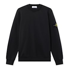 Stone Island Sport-Sweatshirt mit Colorblock-Streifen schwarz