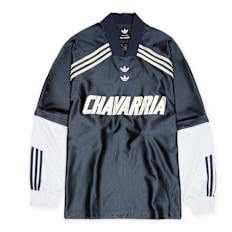 adidas Originals x Willy Chavarria Dazzle Longsleeve Jersey blau