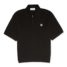 Stone Island Shortsleeve Polo zwart