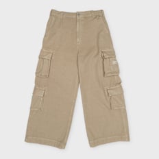 ERL Unisex Cargo Pants Woven beige