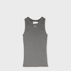 ERL Men Faded Black Tank Top Knit grey