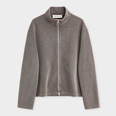 Our Legacy Shrunken Fullzip grey