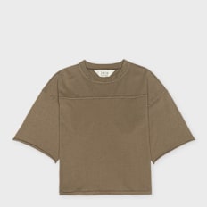 Brain Dead Football T-Shirt brown