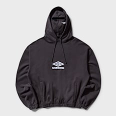 Umbro by Slam Jam Og Logo Mask Hoodie zwart