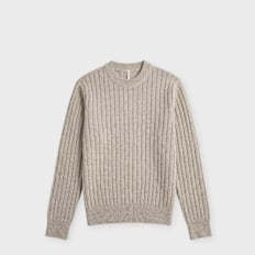 Sunflower Moon Linen Sweater beige