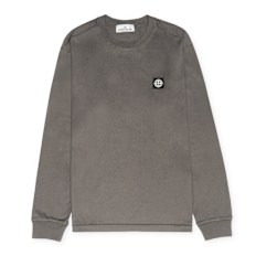 Stone Island LS T-Shirt grijs