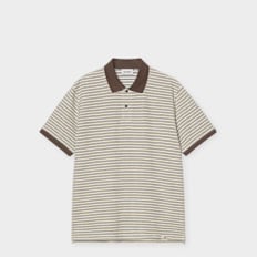 Carhartt WIP S/S Dion Polo Waffle beige