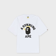 A Bathing Ape x Spotify x Central Cee College Tee weiß
