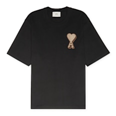 AMI PARIS T-Shirt Patch schwarz