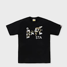 A Bathing Ape Sta Over Print 1st Camo Bape Sta Tee schwarz