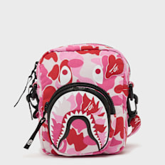 A Bathing Ape ABC Camo Shark Mini Bag M camouflage