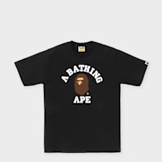 A Bathing Ape College Tee M zwart