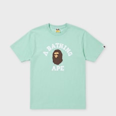 A Bathing Ape College Tee M green