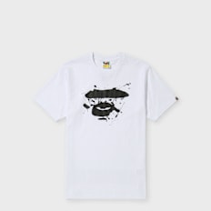 A Bathing Ape Graffiti Ape Face Tee wit