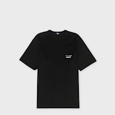 Comme des Garcons Homme Custom Slim Fit Jersey Crewneck T-Shirt schwarz