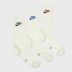Nike   Everyday Elevated Crew Socken (3 Pack) weiß