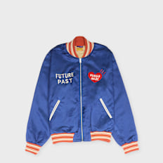 HUMAN MADE Satin Jacket blau