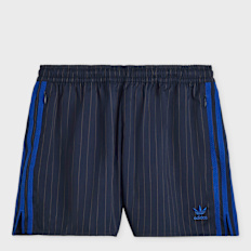 adidas Originals x Wales Bonner Pinstripe Short Blau