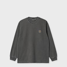 Carhartt WIP L/S Vista T-Shirt grau