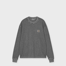 Carhartt WIP L/S Vista Waffle T-Shirt grey
