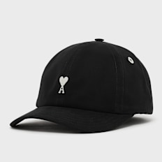 AMI PARIS Ami De Coeur Embroidery Cap schwarz