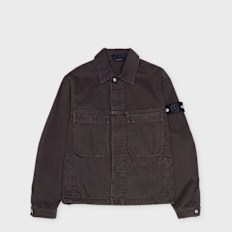 Stone Island Biker Jacket red