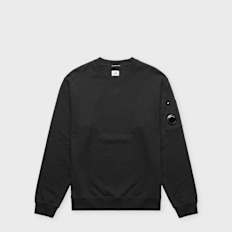 C. P. Company 30/2 Mercerized Jersey Twisted Longsleeve black