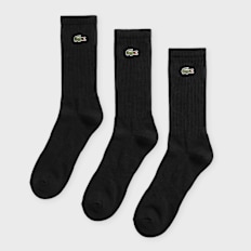 Lacoste Crew Socken schwarz
