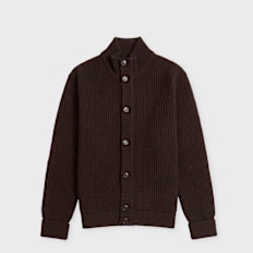 Barbour Barbour Mordale Knitted Button Through dark brown Undefined Color