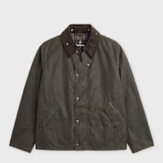 Barbour Barbour OS Transport Wax Jacket olive Undefined Color