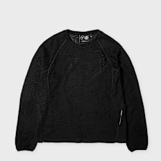 PURPLE MOUNTAIN OBSERVATORY Polartec Alpha Pullover Schwarz