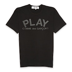 Comme des Garcons Play T-Shirt zwart