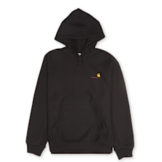 Carhartt WIP Hooded American Script Sweatshirt schwarz