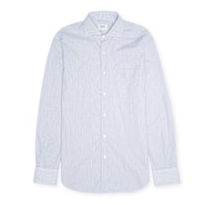 Aspesi Sem II Shirt Microstripe blue