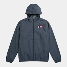 Comme des Garcons Play K-Way Jacket Full Zip blue