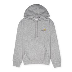 Carhartt WIP Hooded American Script Sweatshirt grey