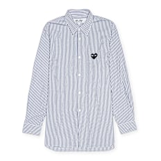 Comme des Garcons Play Shirt Woven blau