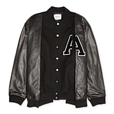 Ambush A Patch Varsity Jacket black