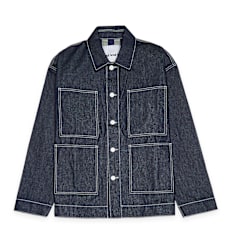 Sunnei Raw Denim Reversible 4 Pockets Jacket blue