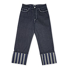 Sunnei Raw Denim Classic Pants blau