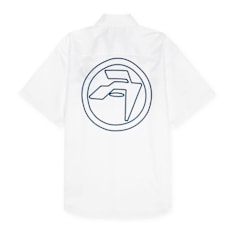 Ambush Circle Emblem Shortsleeve Shirt weiß