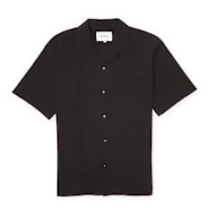 Norse Projects Carsten Travel Light Shirt zwart