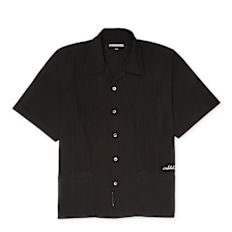 Neighborhood Guayabera Vacation Shirt schwarz
