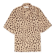 Wacko Maria Hawaiian Shirt S/S ( Type-2 ) beige
