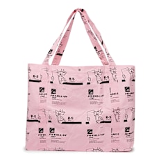 Sky High Farm Insulation Print Tote Bag Woven lichtroze