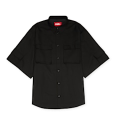 032c Tailored Flap Pocket Shirt schwarz