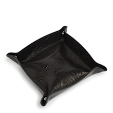 A Bathing Ape Embossed Leather Tray M M schwarz