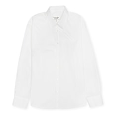 MM6 Maison Margiela Long-Sleeved Shirt white