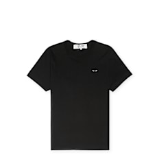 Comme des Garcons Play Black Heart T-Shirt zwart