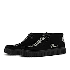 Clarks x PLEASURES Torhill Woven schwarz